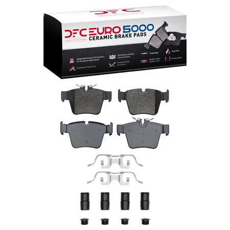 Dfc 5000 Euro Ceramic Disc Brake Pad Set,  1600-1872-01