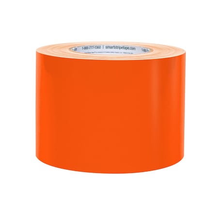 Smart Stripe Smart Stripe Vinyl Tape - Orange, 4in x 130ft SS406