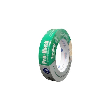 Ipg Painters Masking Tape, 60 yd L, 0.94 in W, Crepe Paper Backing, Beige 5202-1