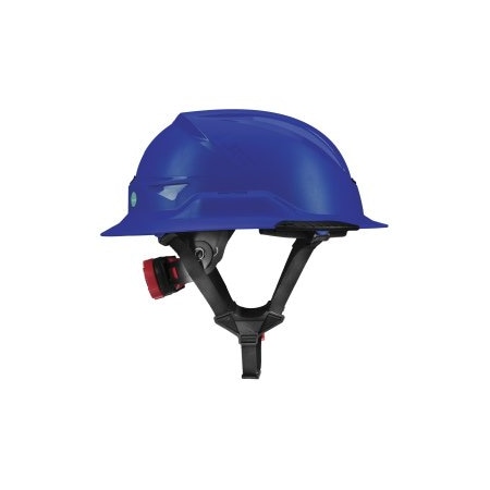 Radix Non-Vented Full Brim Safety Helmet, Blue HRXF-25BE2