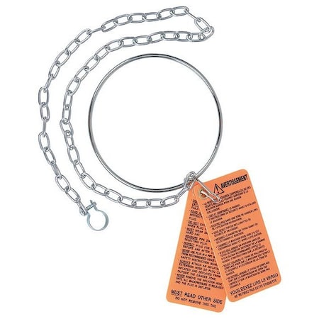 Cherne Replacement Ring and Chain, 24"L, 0.25"H 2000000817