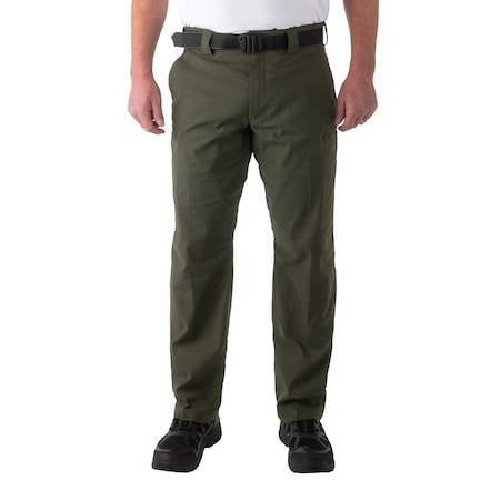 First Tactical TACTICAL UNIFORM PANTS, 32 in, Olive Drab Green, 35% Cotton Ripstop, 65% Polyester 114041