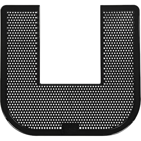 Impact Deodorizing Commode Mat 21x23, Black/Fresh Blast Scent - Case of 6 1550-5