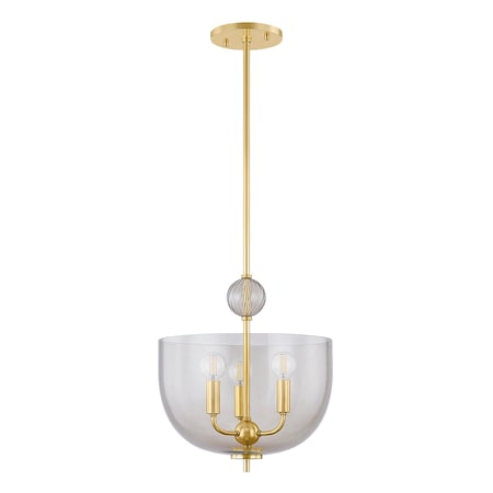 Mitzi Arianne 3 Light Lantern 13 In. Aged Brass H907703-AGB