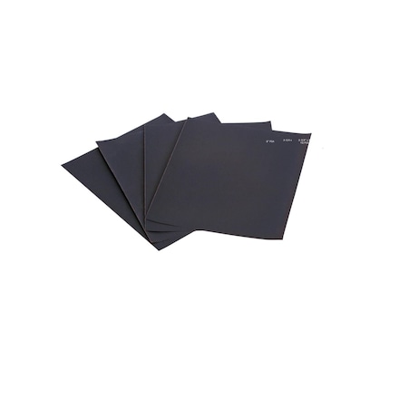 Us Chemical & Plastics Sanding Sheet, 9 in W x 11 in L, 400 Grit, 45PK 078116