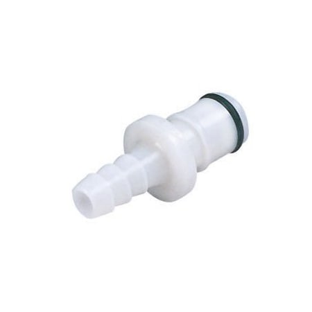 Colder Insert, Acetal, Push Fit 1/4", Barbed 1/4" APC22004