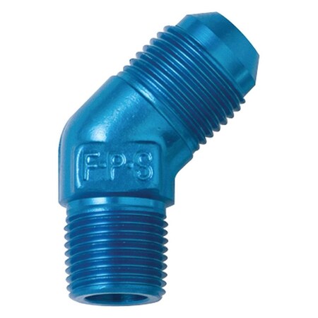 Fragola 482307 0.25 in. MPT x -8 AN 45 deg Adapter Fitting FRG482307