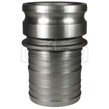 Dixon Boss-Lock Type E Cam and Groove Adapter, 3 in, Male Adapter x Hose Shank, Ductile Iron, Domestic 300-E-MI