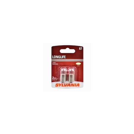 Sylvania 2PK 67LL.BP2 Mini Bulb 34466