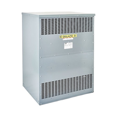 Schneider Electric Dry Type Power Distribution Transformer, 225 kVA, 1, 120V AC, 208V AC Wye, 600V delta EX225T65H