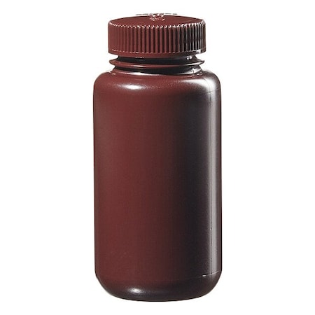 Nalgene Laboratory Bottle, HDPE, 131 mm H, PK72 2106-0008