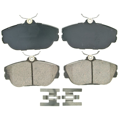 Wagner Brake QuickStop Front Disc Brake Pad Set Ceramic,  ZD601