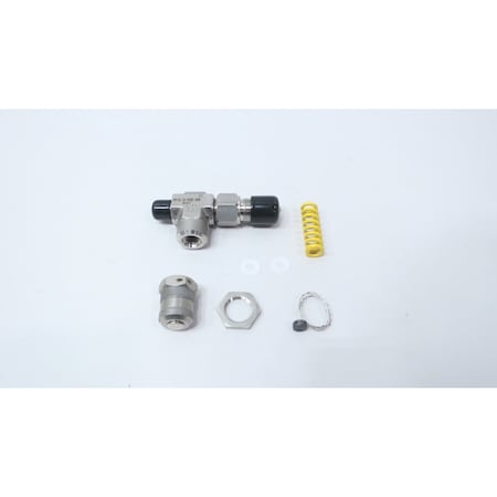 Parker STAINLESS ANGLE RELIEF VALVE 1/4IN NPT 4M4F-RH4A-VT-SS-K4