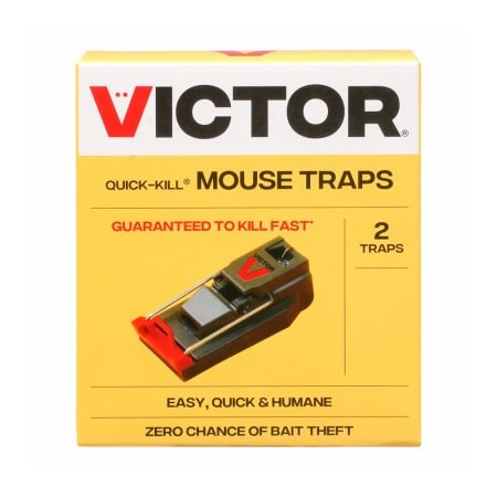 Woodstream QuickKil Mouse Trap, 2PK M140B