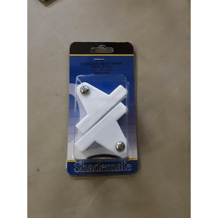 Newalthlete 3443WP 0.87 in. Rail Hinge, White NE3568966