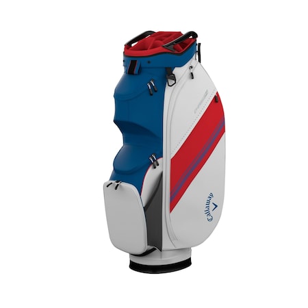 Callaway Chase 14 Cart Bag, Blue/White/Red A00032_Q0373_NA