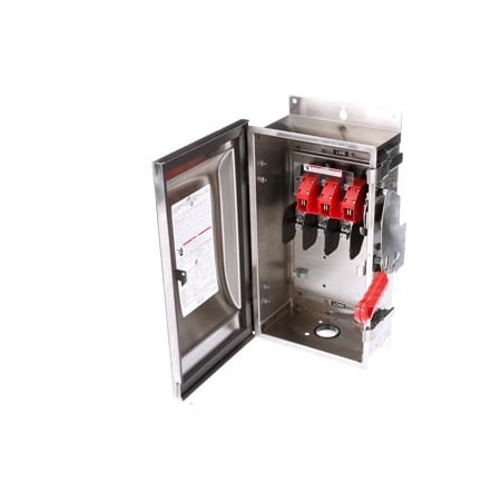 Siemens CR-H 100A 3P 600V FUSED RECEPT SW 4X WSRD10352SMS