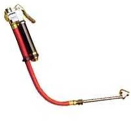 Amflo 12 in. Dual Foot Tire Inflator with Gauge 10-120psi AMF101D