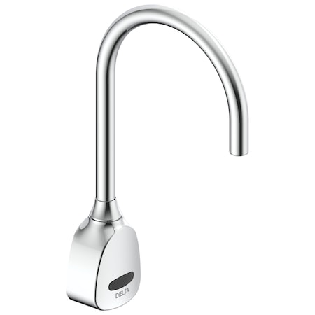 Delta Commercial Instit Parts Single Hole Wallmount Turret Assembly Smooth End 1.5 Gpm In Chrome 063204A