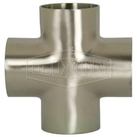 Dixon Weld Cross, 1-1/2 in, 304 SS, Domestic B9WWWW-G150P