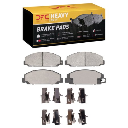 Dfc Heavy Duty Disc Brake Pad Set,  1214-1683-01