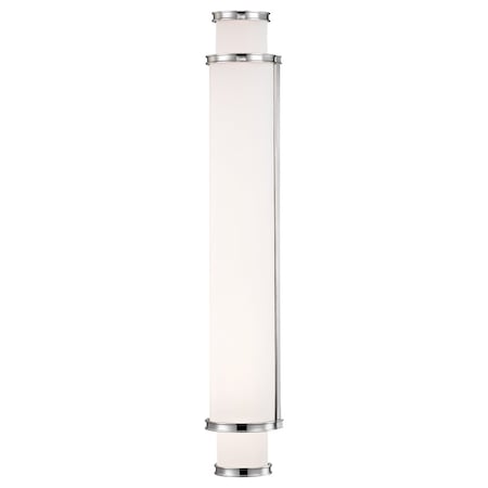 Hudson Valley Lighting Malcolm 1 Light Bath And Vanity 30 In. Polished Nickel 6630-PN