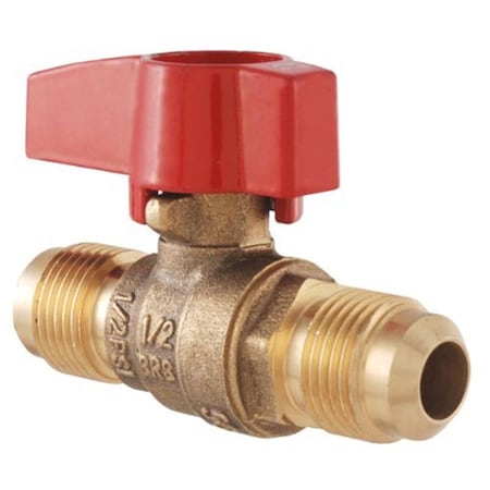 Homewerks Gas Ball Valve - Flare 0.375 in. Brass 201560