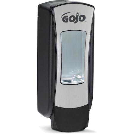 Gojo ADX-12 1250mL Foam Soap Dispenser, Push-Style, Chrome/Black 8888-06