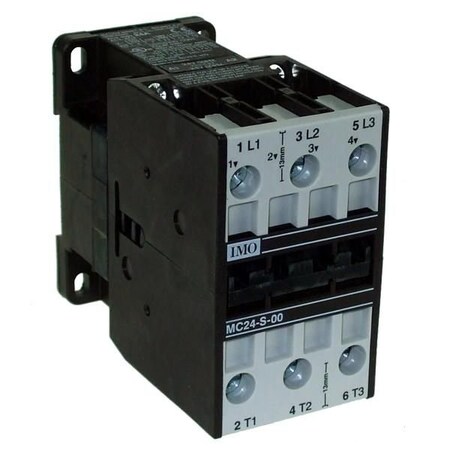 Imo Automation Contactor 3 Pole Open 11kW 24A AC3, 110V AC Coil MC24-S-00110