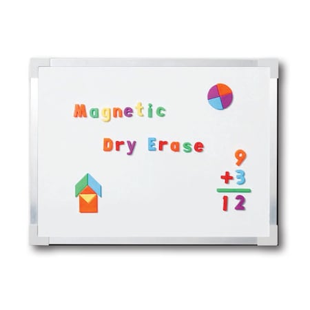Flipside 18 x 24 Aluminum Framed Magnetic White Dry Erase Board 17721