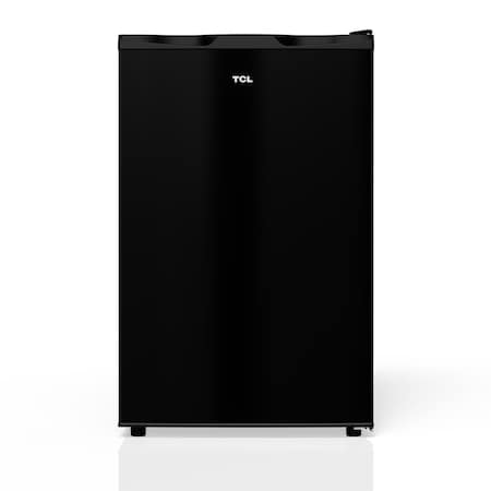 Tcl 4.5 Cu. Ft. Compact Single-Door Mini Refrigerator, Black TRM45S4AB
