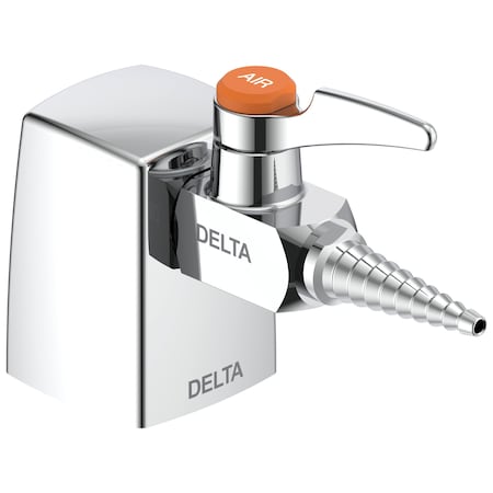 Delta Commercial W62 Series Ball Valve Deck-Mount Turret Ball Valve Hose Cock In Chrome W6210AIR