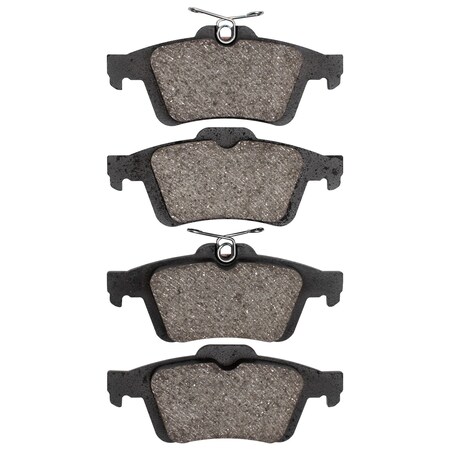 Dynamic Friction Co DFC 5000 Advanced Brake Pads - Low Metallic 1552-1095-00
