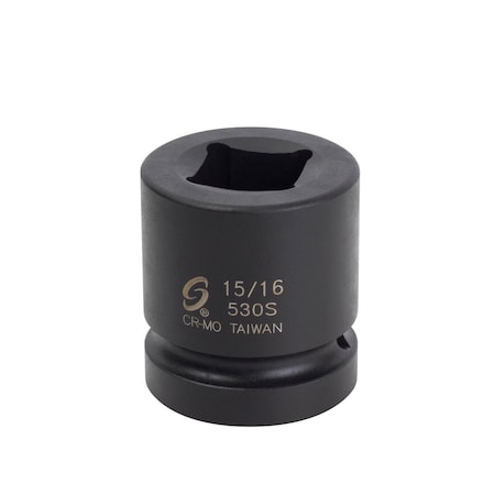 Sunex 1 in Drive 15/16 in Square Impact Socket 530S