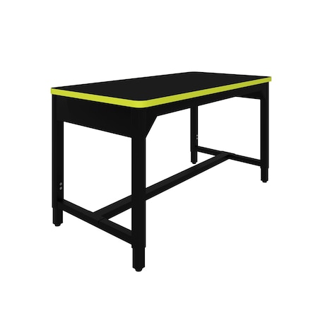 Diversified Spaces Fab Lab Workbench, Top 60"x30", Black Top AMS6030LBLB
