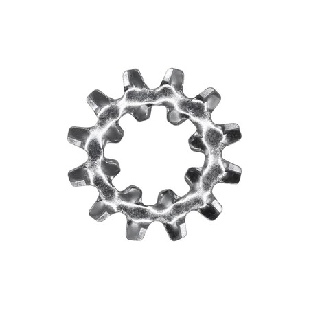 Auveco Interior/Exterior Combination Lock Washer 3/8in Zinc, 100PK 17022