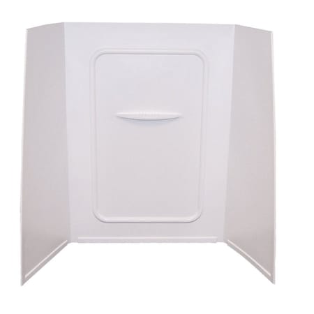 Lippert 24IN X 36IN X 59IN BATHTUB & SHOWER PAN SURROUND; 1-PIECE DESIGN; PICTURE FRAME FINISH 210305