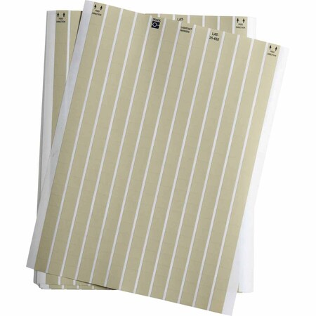 Brady LaserTab High Temp Polyimide Lbls 0.437 in H x 0.437 in W Amber 35/PK, 35PK LAT-25-652-10