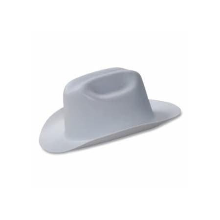 Jackson Safety Western Outlaw Hard Hat, 4 Point Ratchet, Gray 138-19525