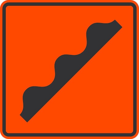 Lyle Speed Bump Graphic, 36x36, Engineer Grade, Orange G-16100-EG_36x36