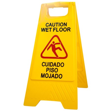 Rdi Caution Sign Bilingual English and Spanish 10cs, 10PK SGN-CT-BY-SP
