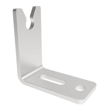 Southco Cable Mounting Bracket for Small M1 Actuator, Steel, Zinc Plate, Bright Chromate R4-0-50253-1