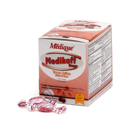 Medique Cough Drops, Lozenge, PK75 05022