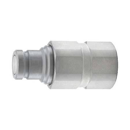 Parker Nose Piece Assembly Coupling, Steel Body, Push-to-Connect Lock, 3/8"-18 Thread Size FEM-372-6FP