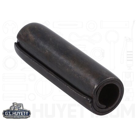 Huyett Coiled Spring Pin, Standard Duty, High Carbon Steel, 12 mm Dia x 40 mm Length SPCM-120-040