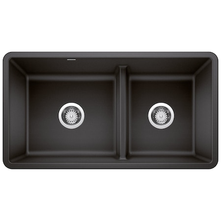 Blanco Precis Reversible 1-3/4 w/Low Divide, Anthracite 442525
