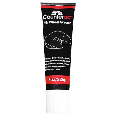 Counteract Wheel Grease Packets, 8 oz, Tube, Black CBB5WG-8oz