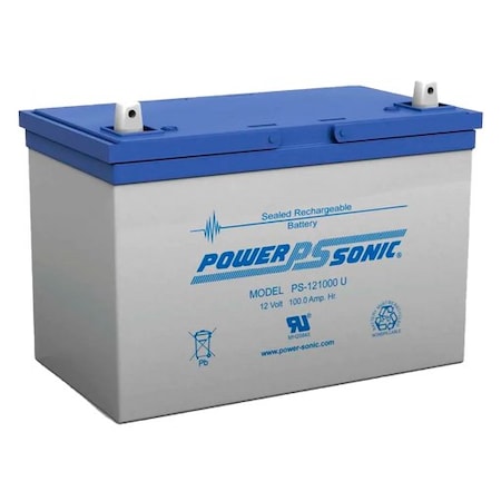 Power-Sonic 12V 100Ah NB AGM Rechargeable Battery PS-121000 U