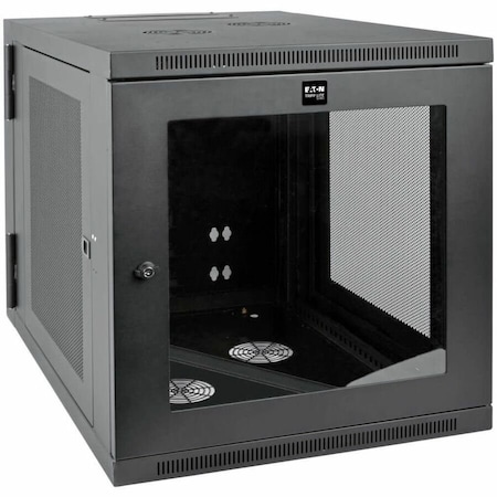 Tripp Lite 12U WALL MOUNT RACK ENCLOSURE HINGED 33 INCH DEPTH W ACRYLIC WINDOW SRW12US33G