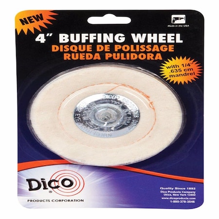 Home Improvement 4 in. Cushion Buffing Wheel HO3301790